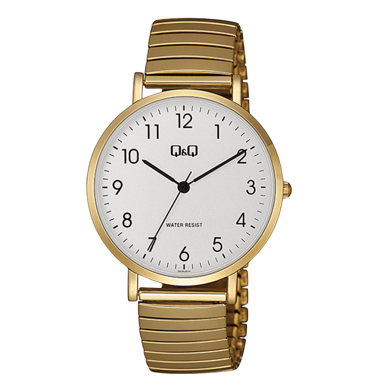 Q&Q heren horloge double met rekband QA20J034Y