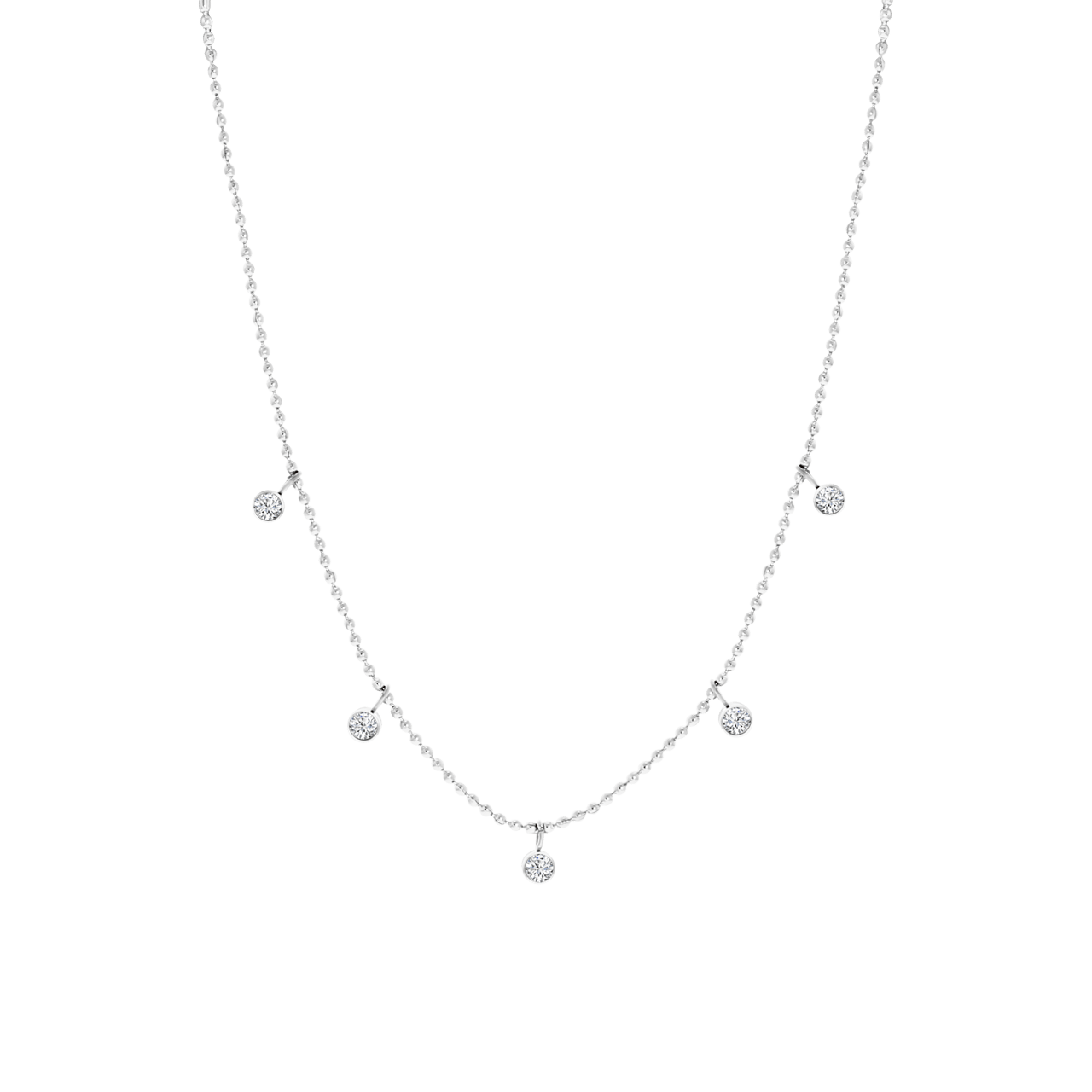 Myla stainless steel goldplated ketting voor dames