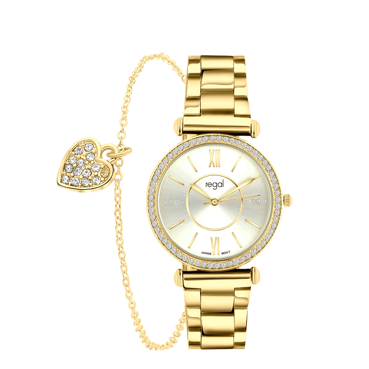 Regal-Geschenk-Set mit kostenlosem, goldfarbenem Armband