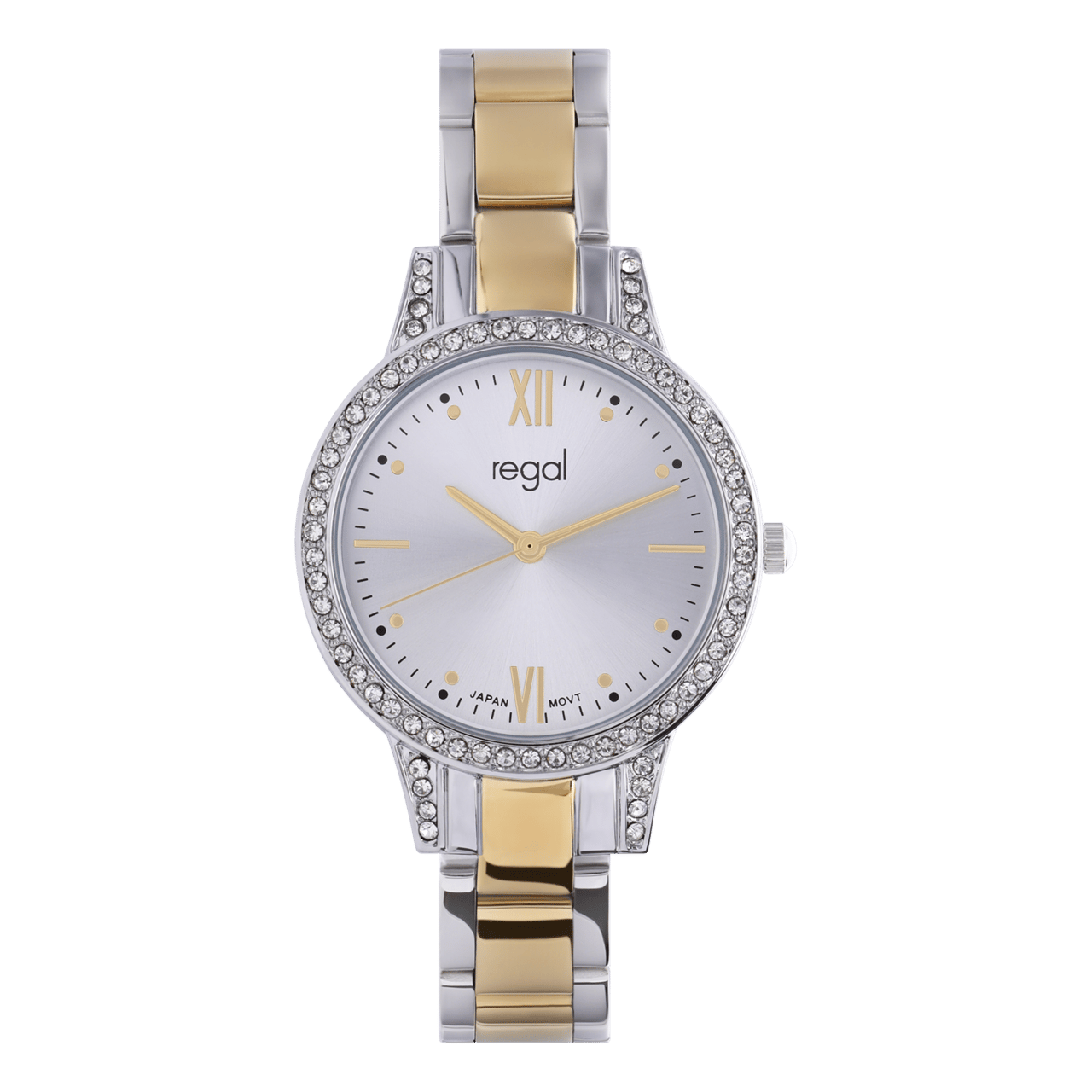 Regal Set Dameshorloge Bicolour met armbanden RG3043-01