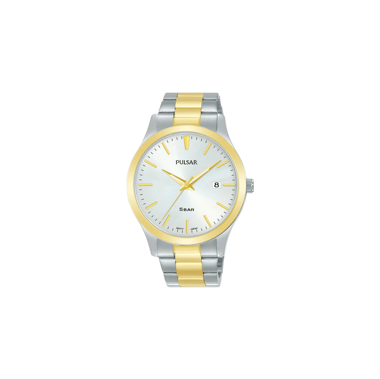 Pulsar Heren Horloge Bicolour 50M PS9670X1