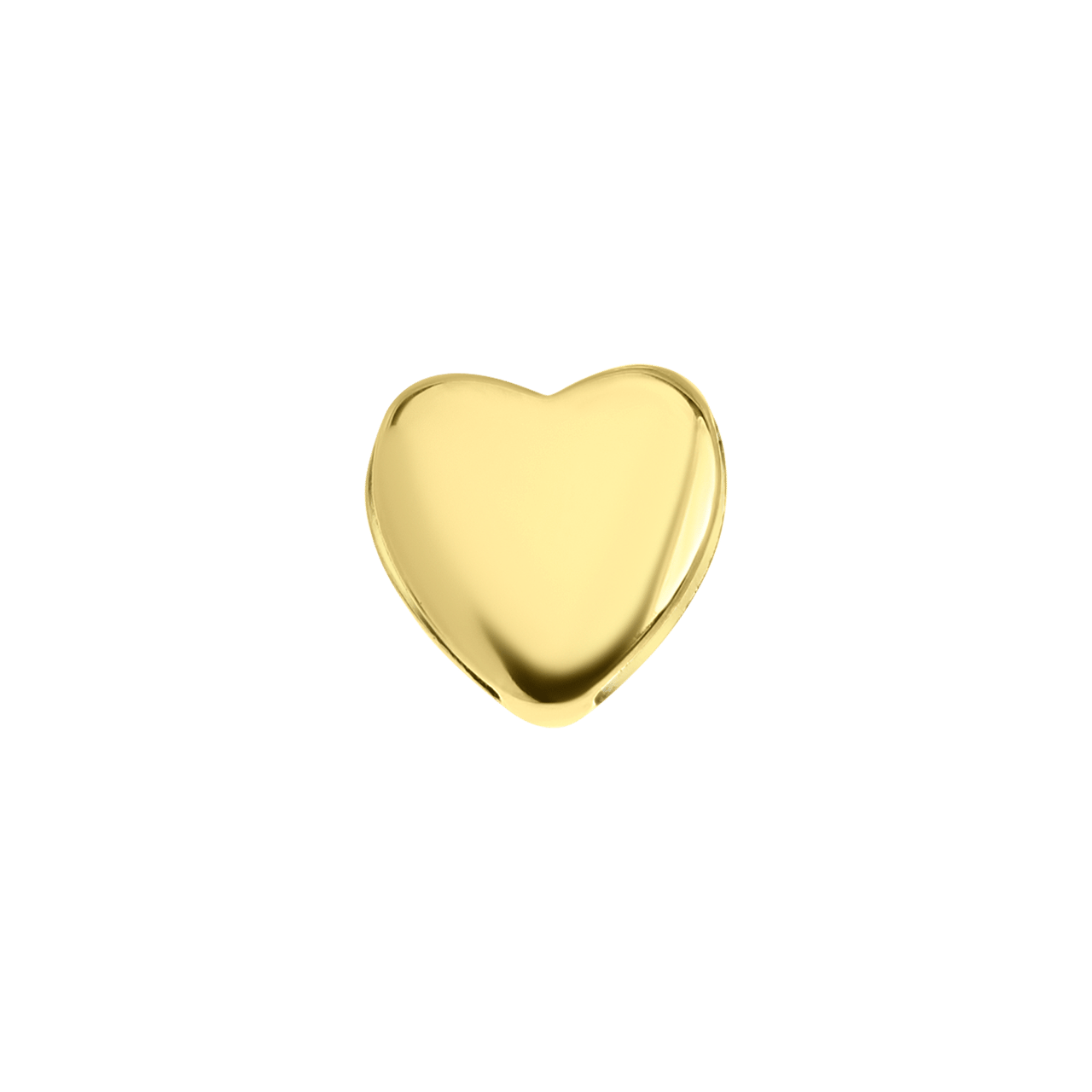 Stainless steel goldplated slider hart