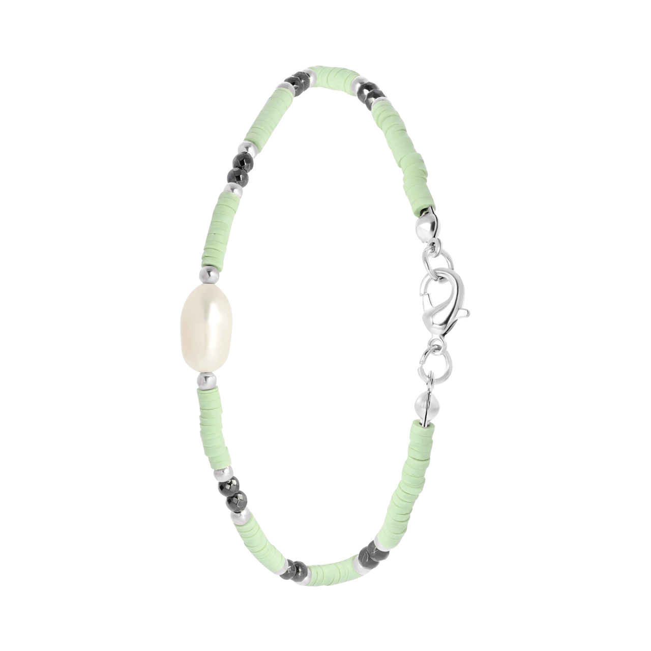 Bijoux enkelband met een immitatieparel