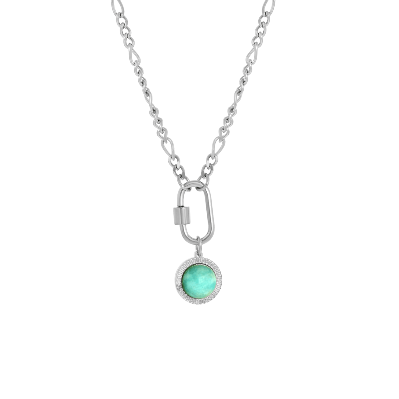 Stainless steel ketting met hanger slot
