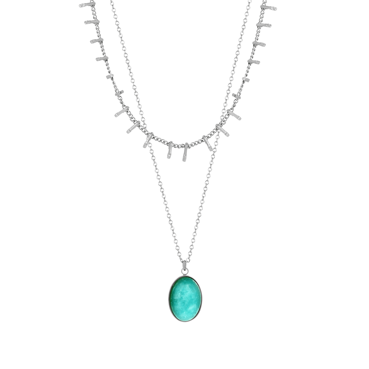 Stalen dubbele ketting