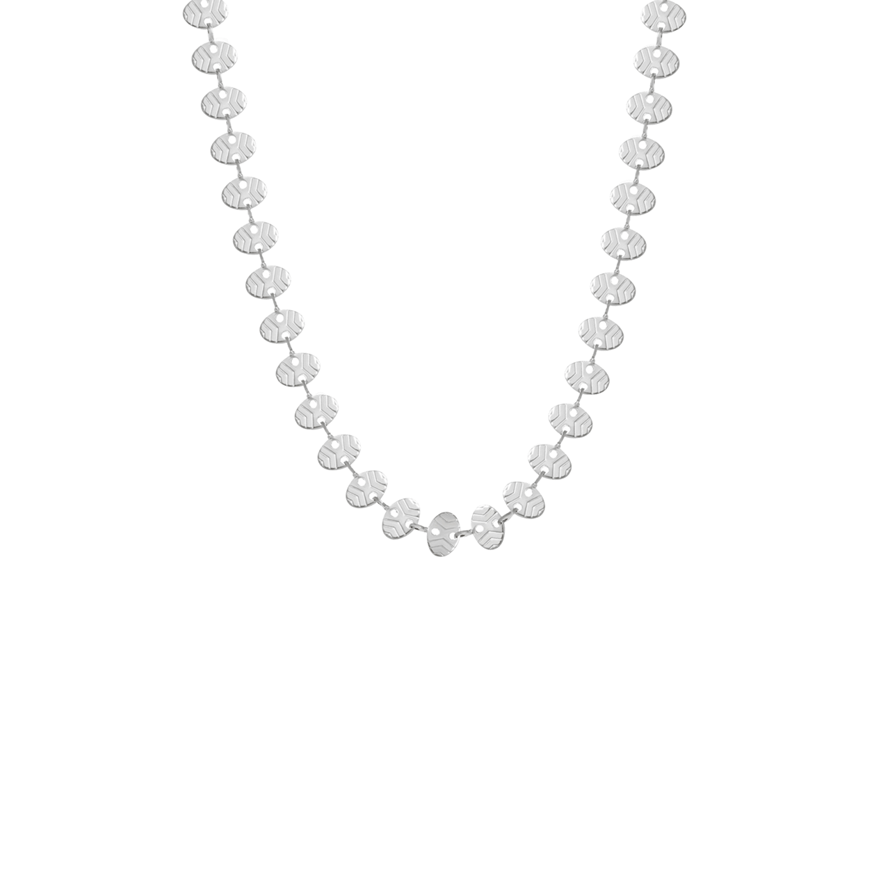 Stainless steel ketting ovale schakel