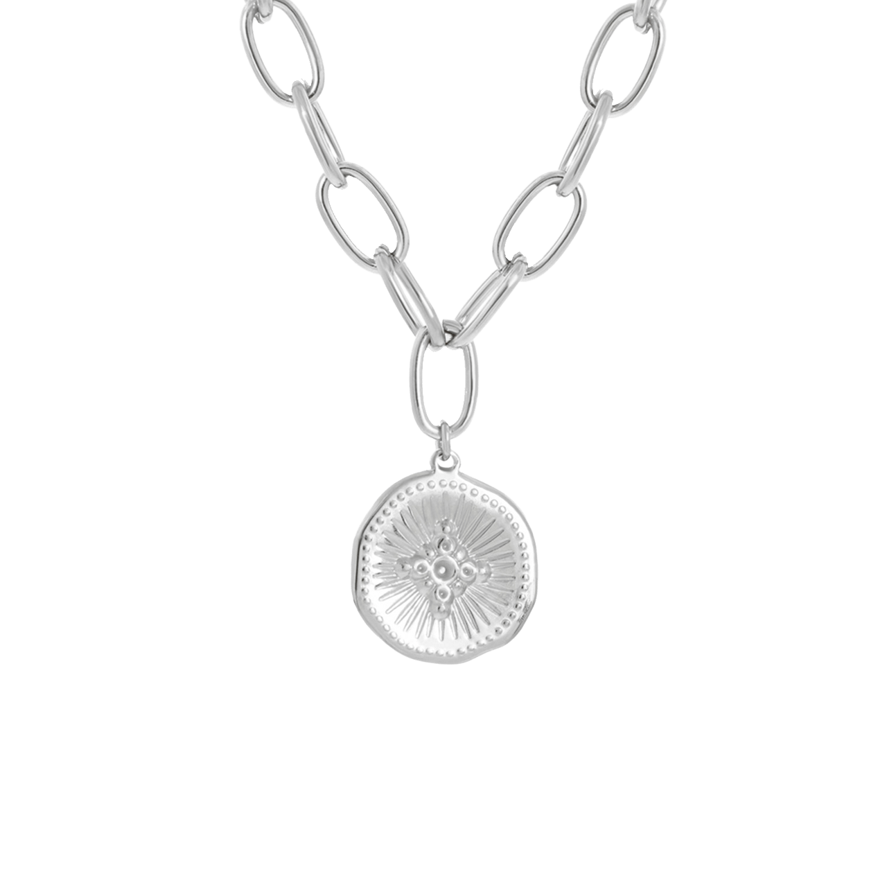 Stainless steel ketting met hanger voor dames