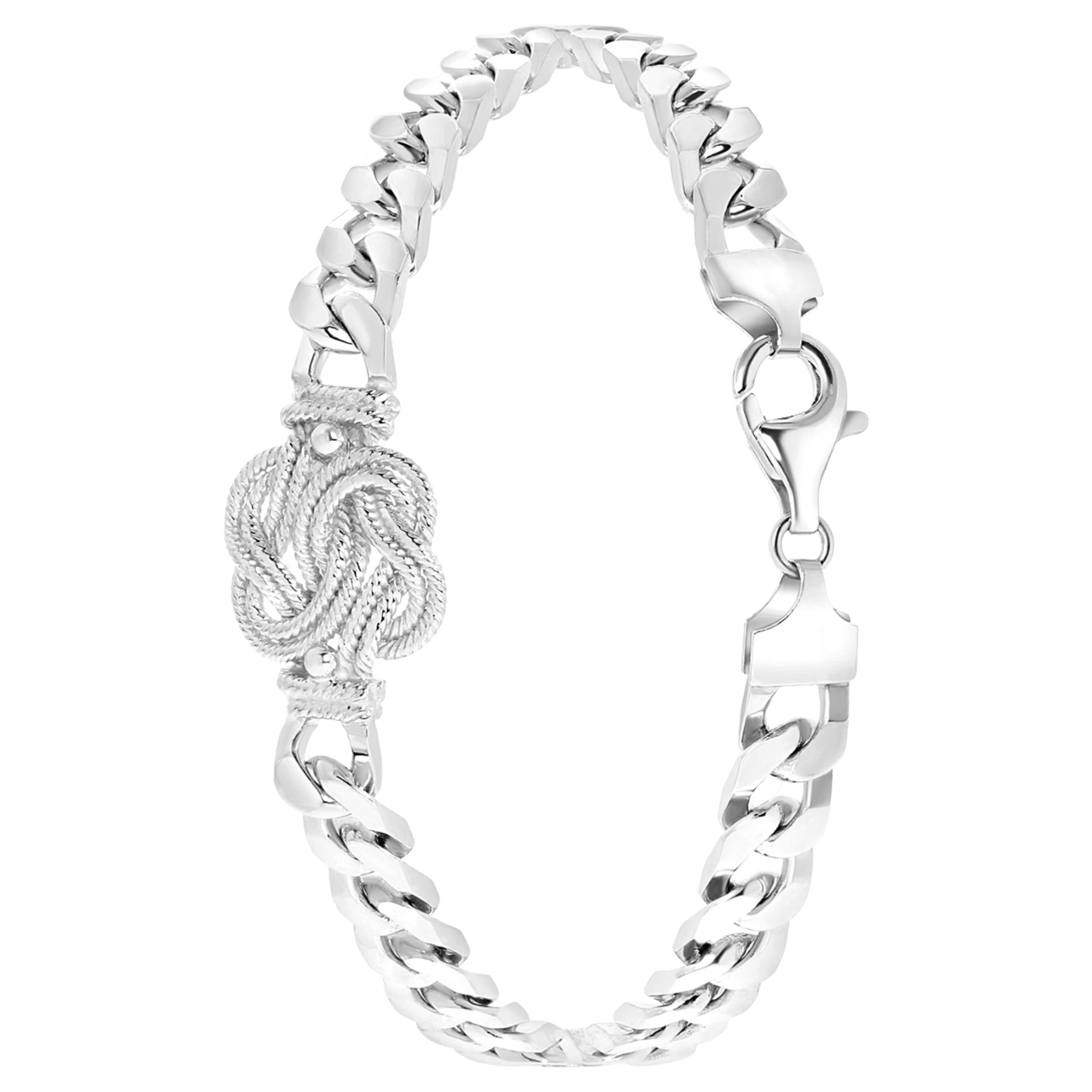 Gerecycleerd zilveren armband Surinaamse mattenklopper