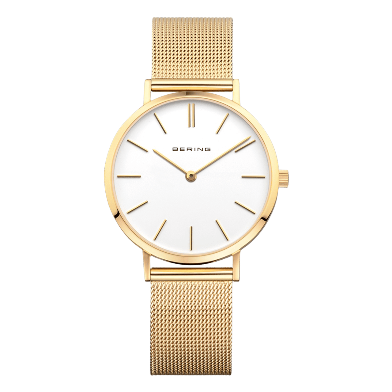 Bering Dames Horloge goudkleurig 14134-331