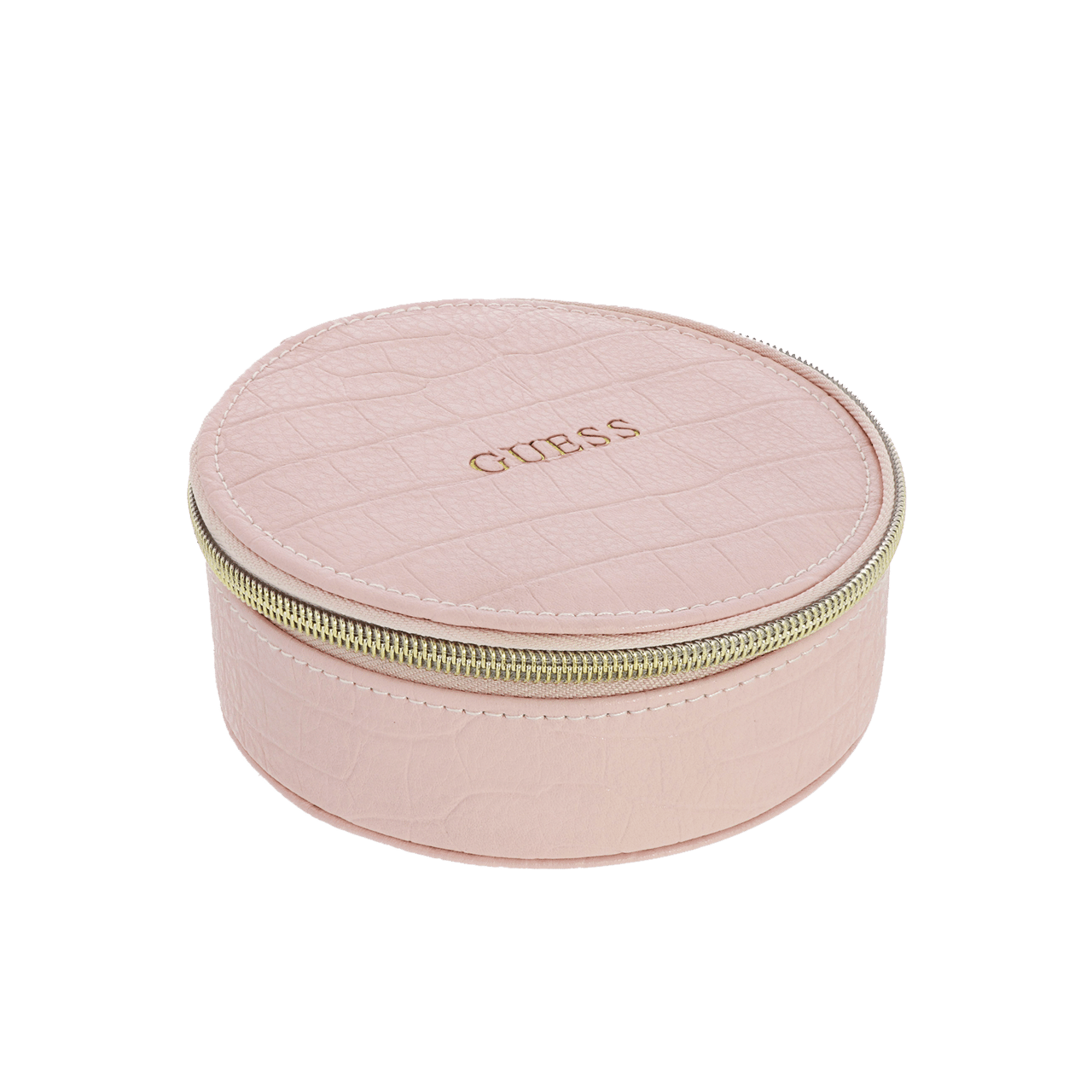 Guess juwelendoos roze met crocoprint