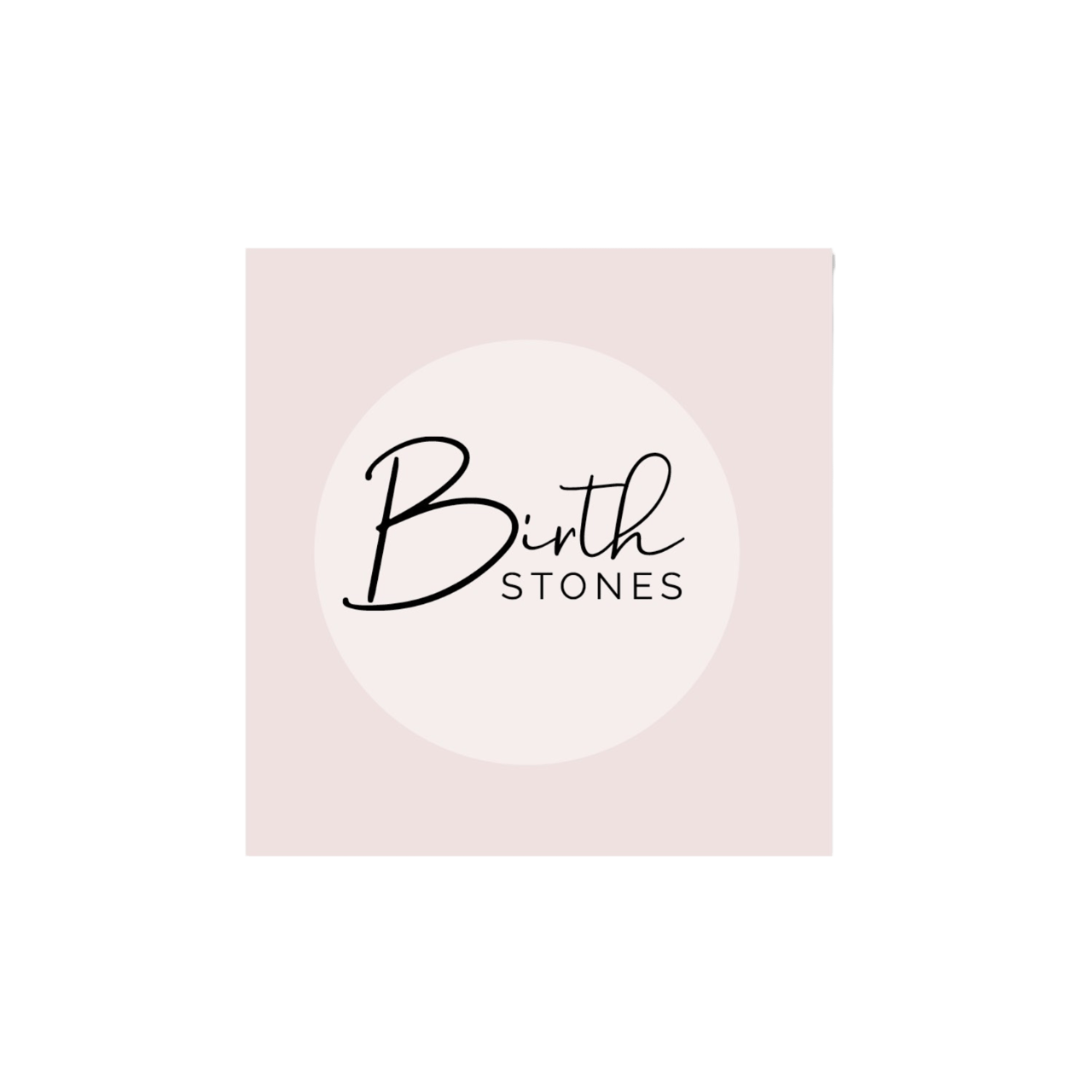 Birthstone kaartje