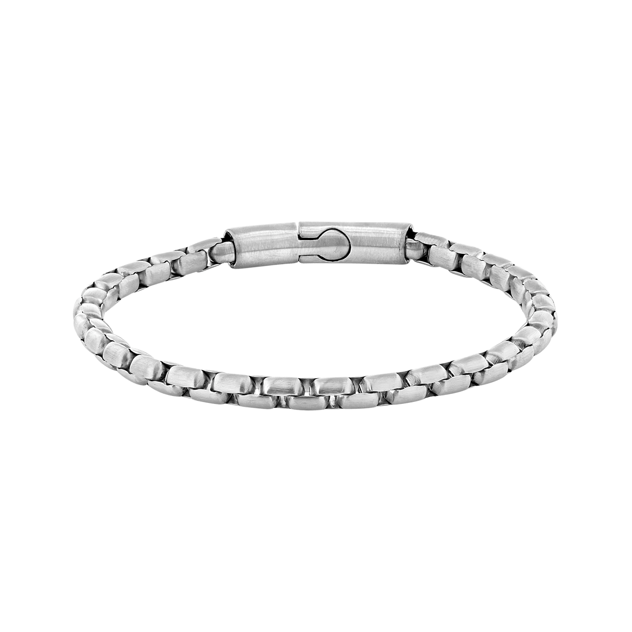 Herrenarmband, Edelstahl, Fantasie, matt