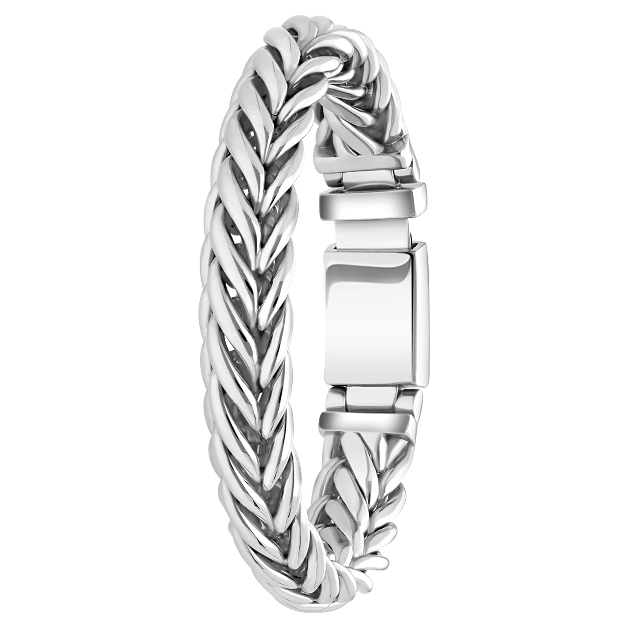Stainless steel herenarmband franse gourmet
