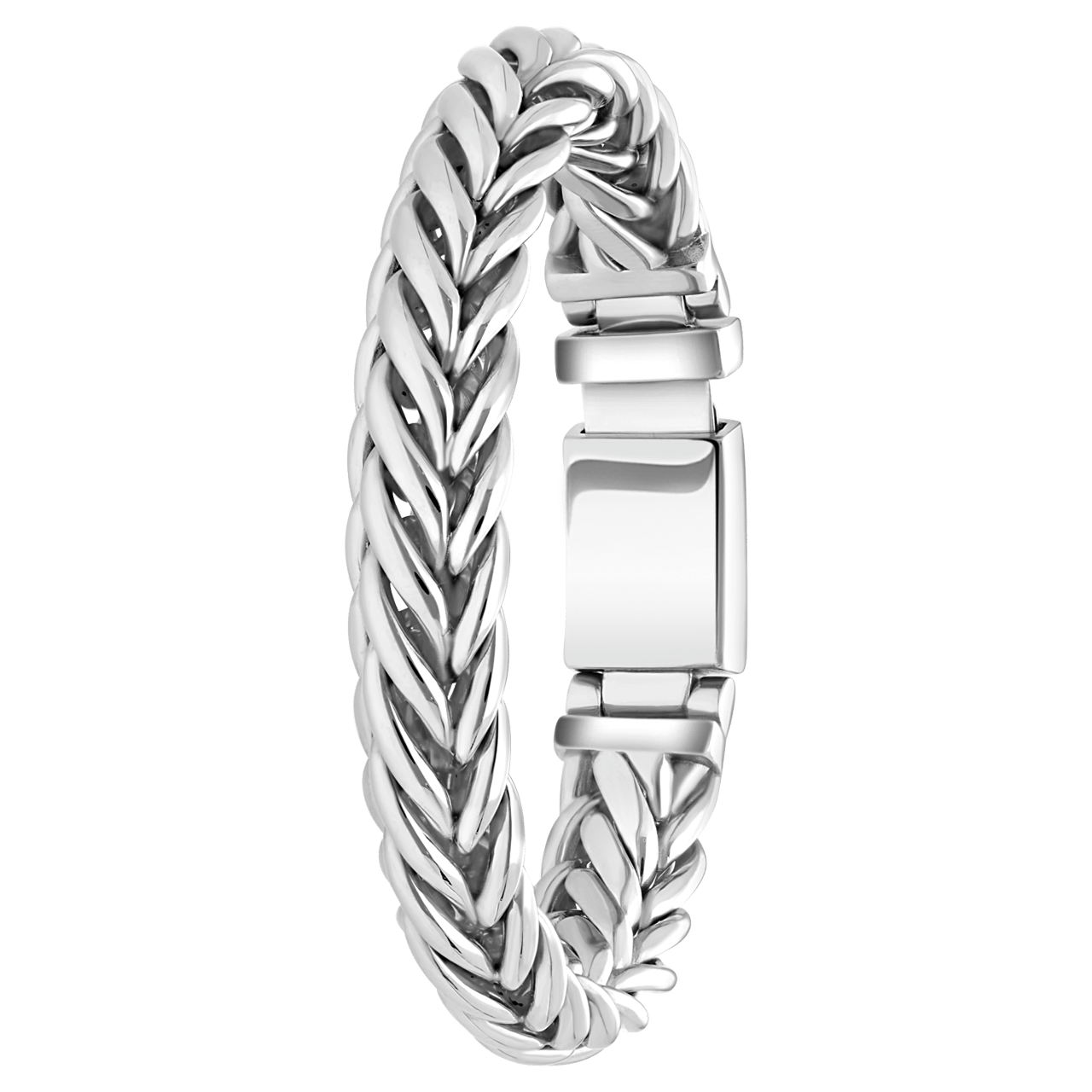 Stalen herenarmband franse gourmet