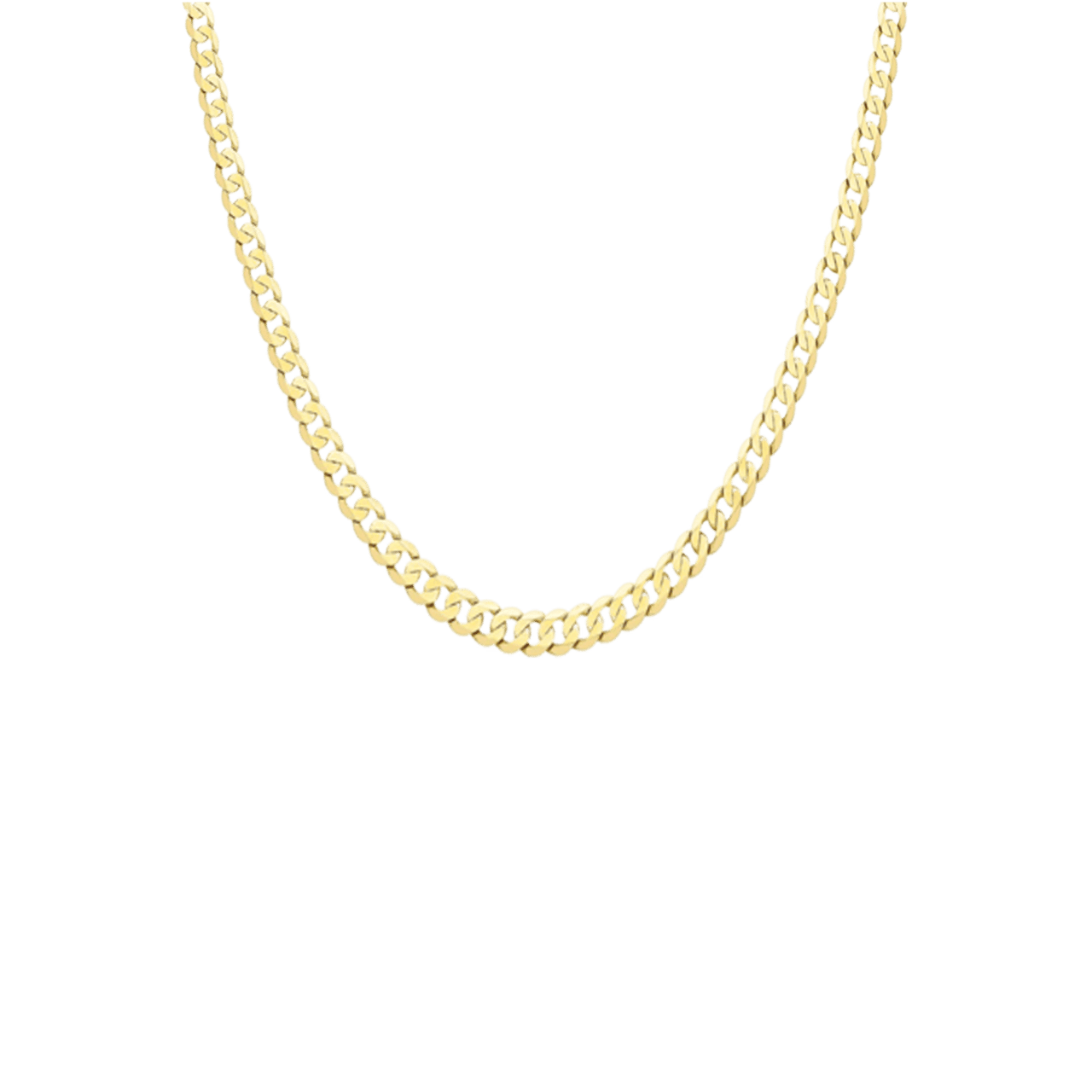 Halskette, 375 Gold, mit Gourmetglied, 5,5 mm
