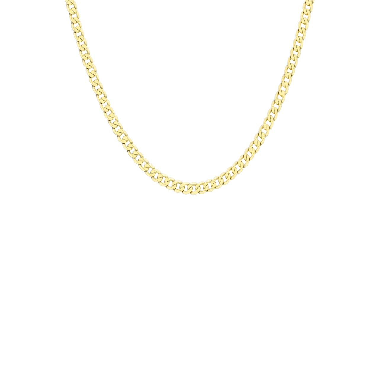 Halskette, 375 Gold, mit Gourmetglied, 5,9 mm
