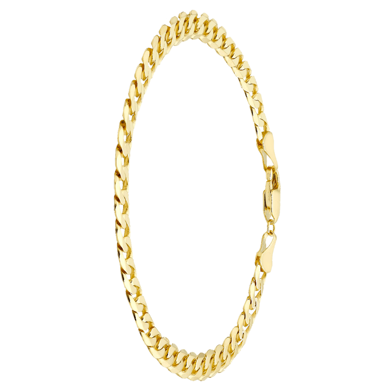Armband, 375 Gold, mit Gourmetglied, 5,5 mm