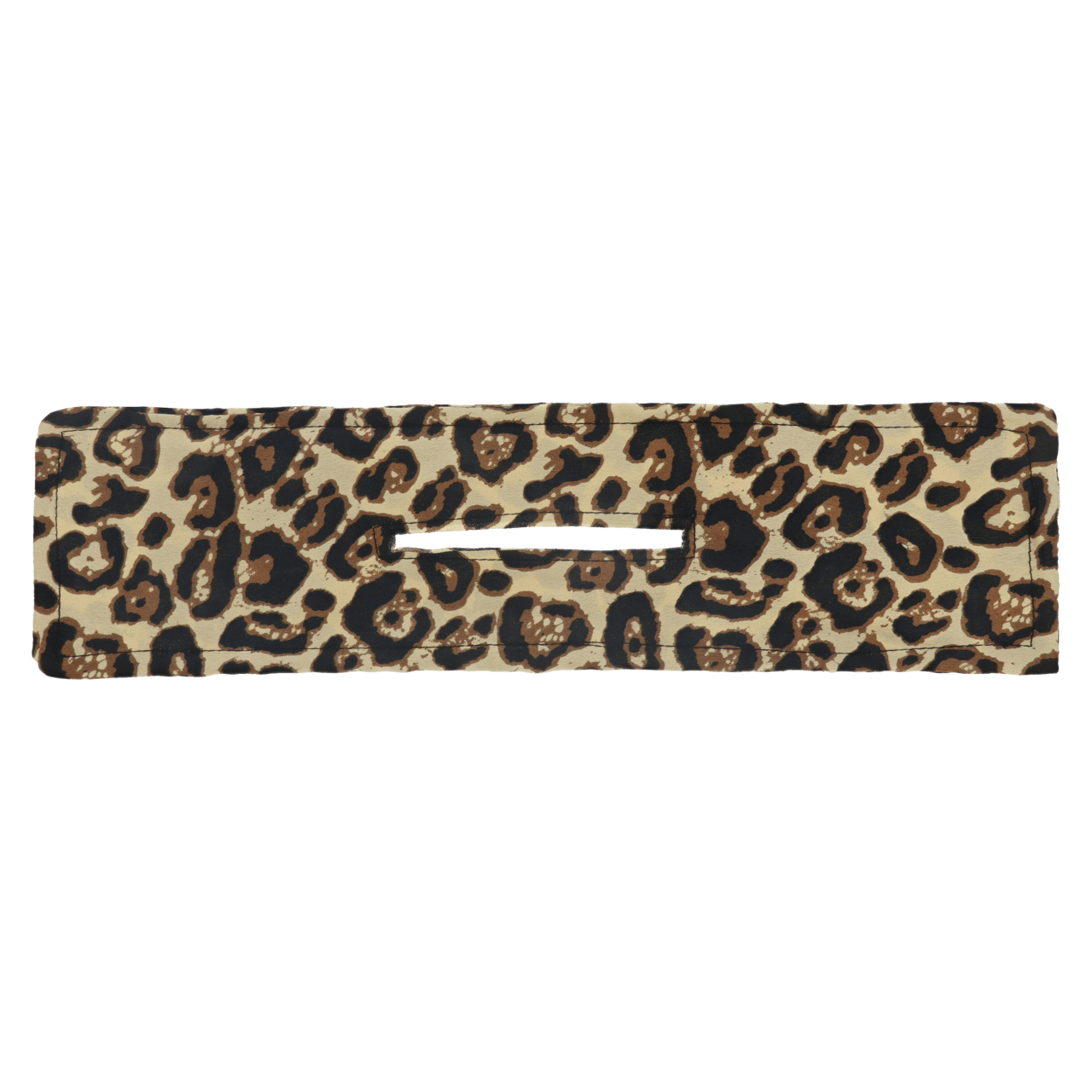 Haarband met bruine dierenprint