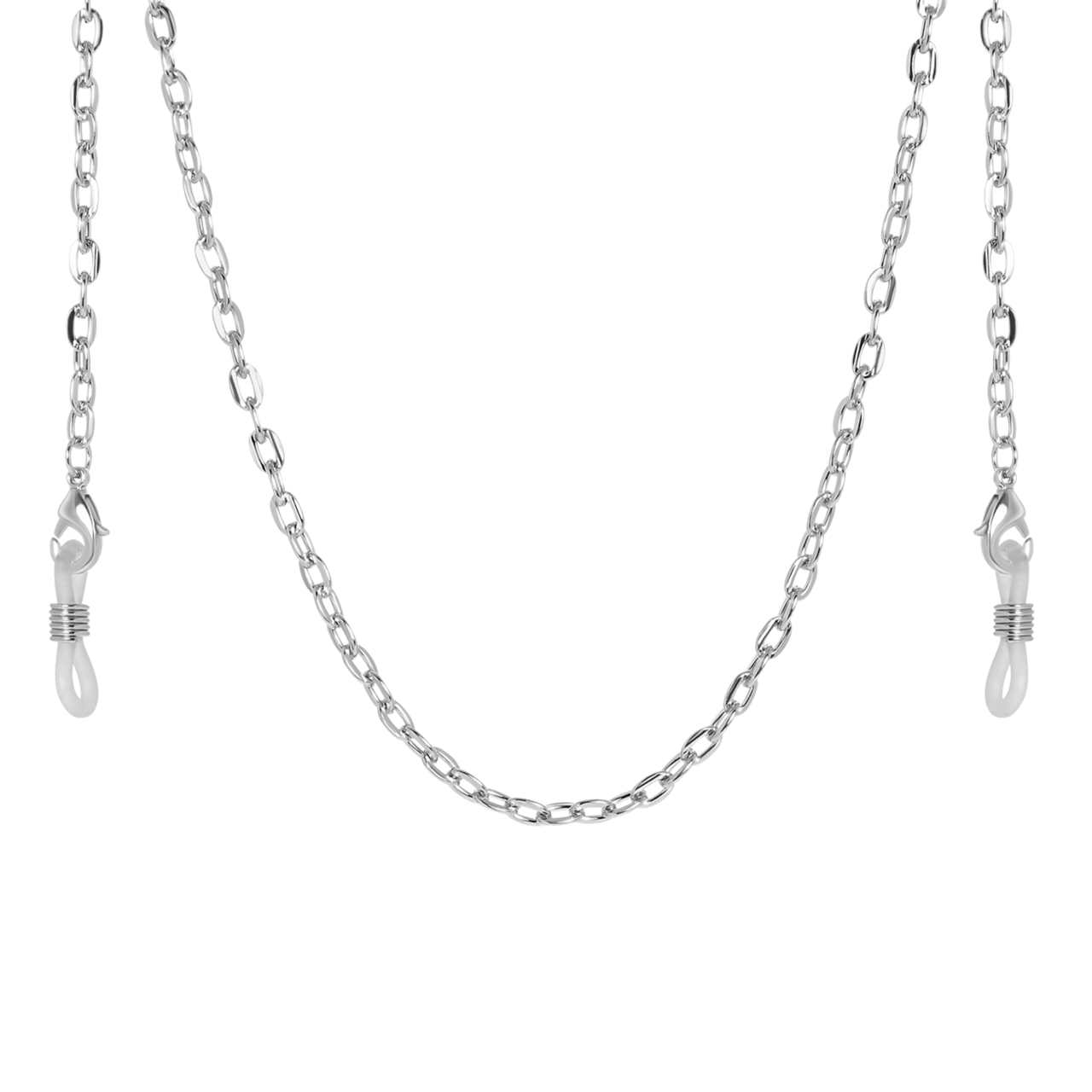 Zilverkleurige bijoux zonnebrilkoord
