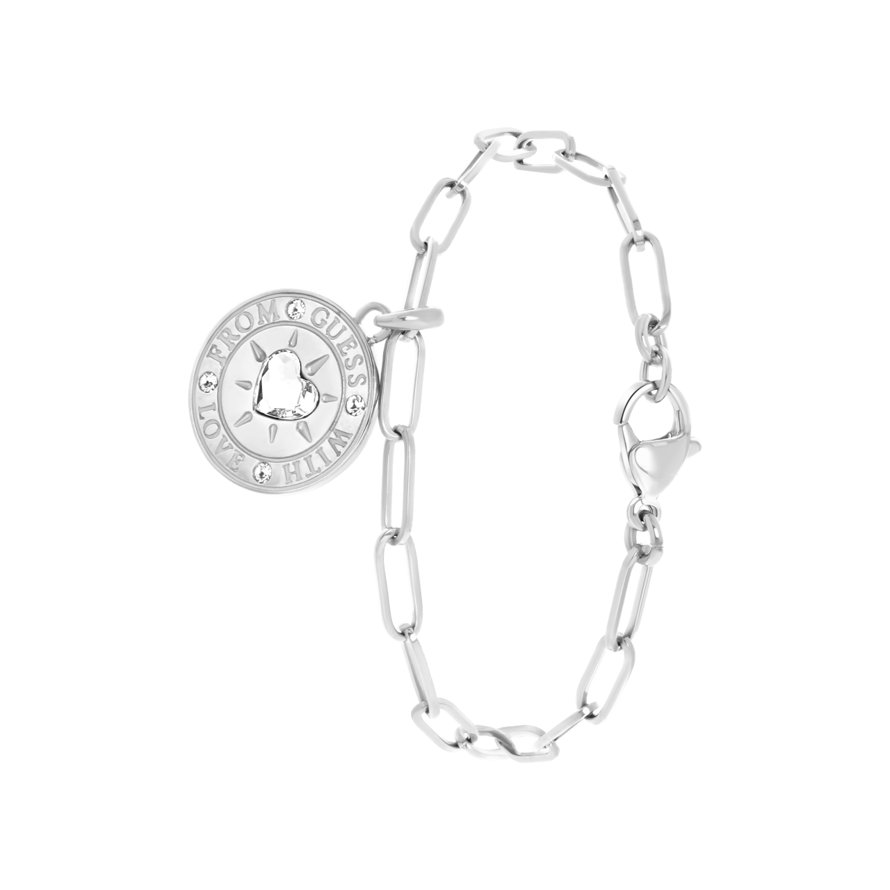 Guess stalen armband FROM GUESS WITH LOVE