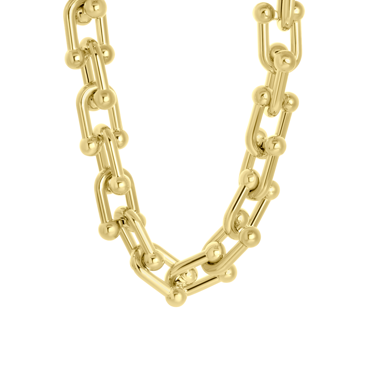 Bijoux goudkleurige ketting voor dames