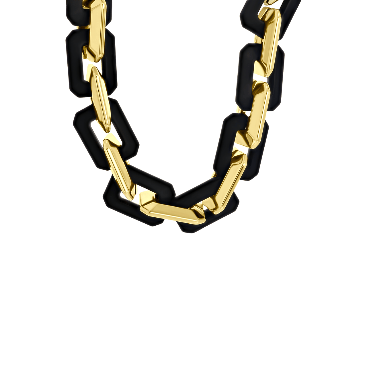 Goudkleurige bijoux ketting