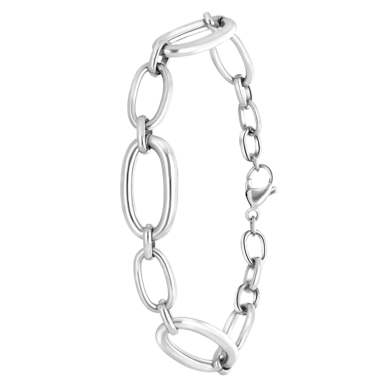 Gerecycled stalen armband Floria