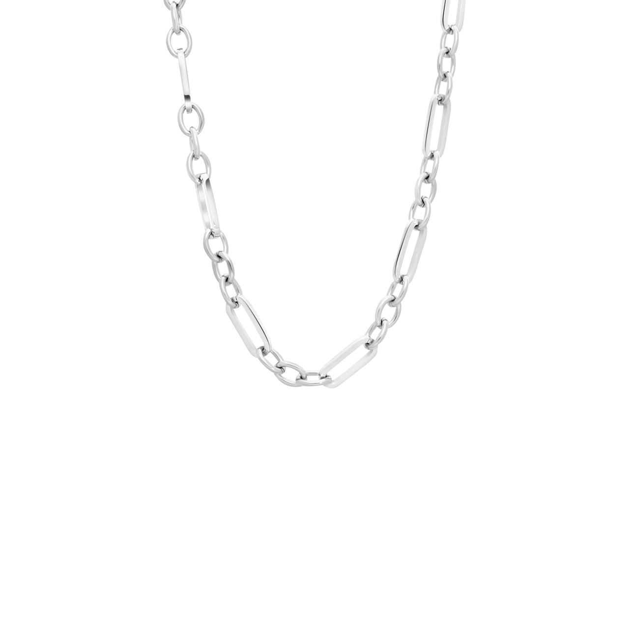 Camille gerecycled stainless steel ketting voor dames