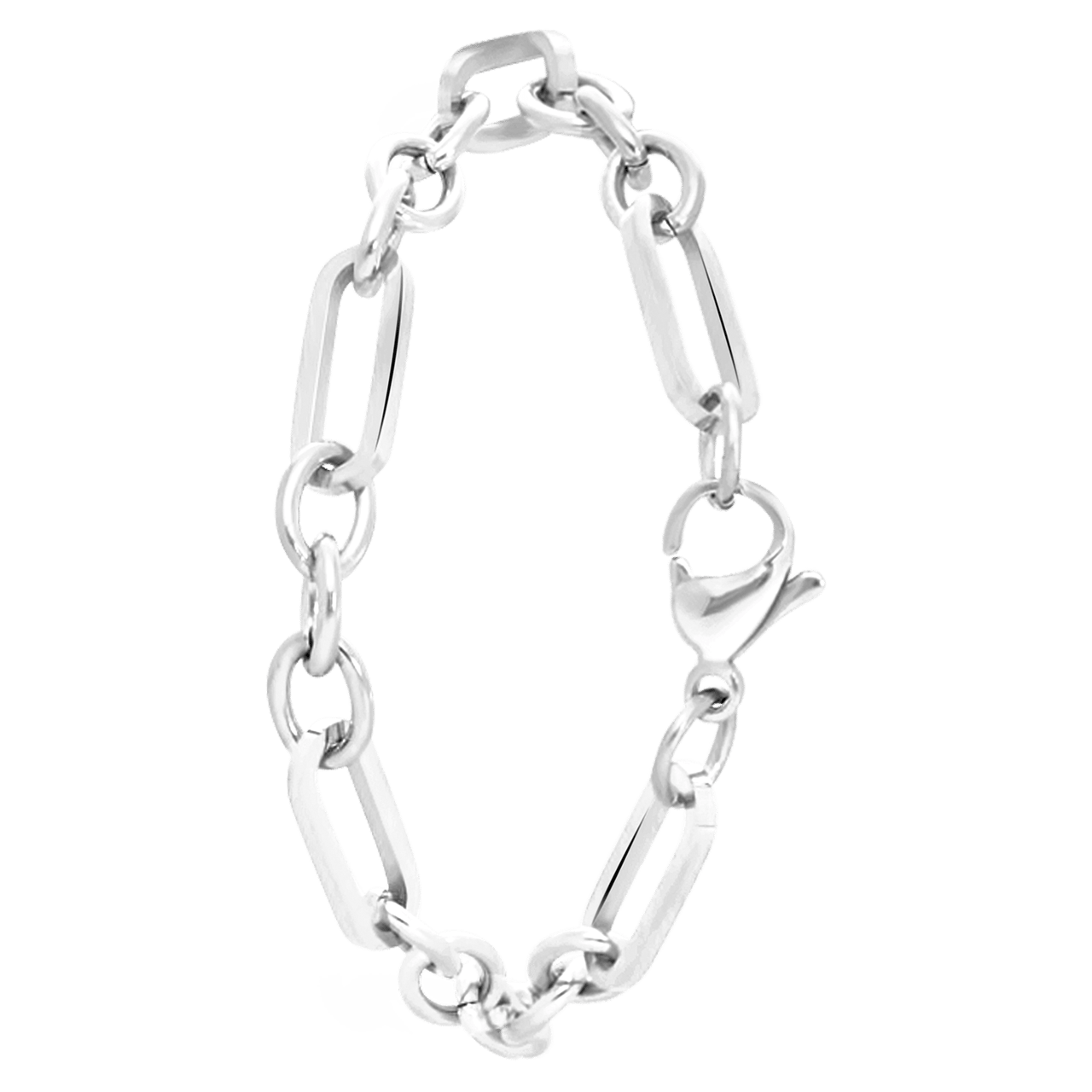 Gerecycleerd stalen armband odila