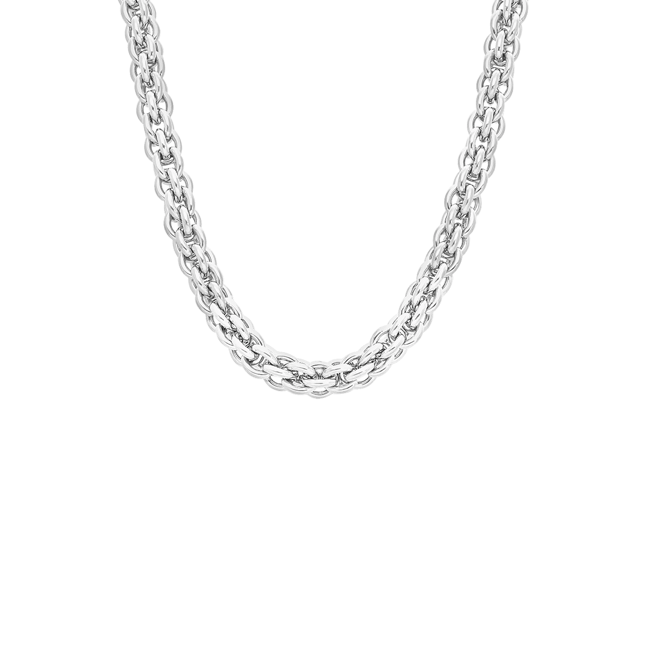 Gerecycled stainless steel ketting Anaulle