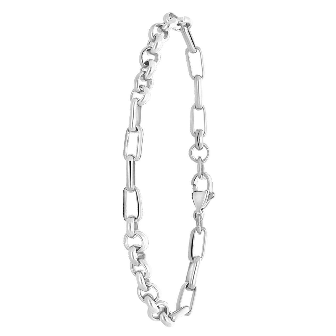 Armband, Edelstahl, Angeline