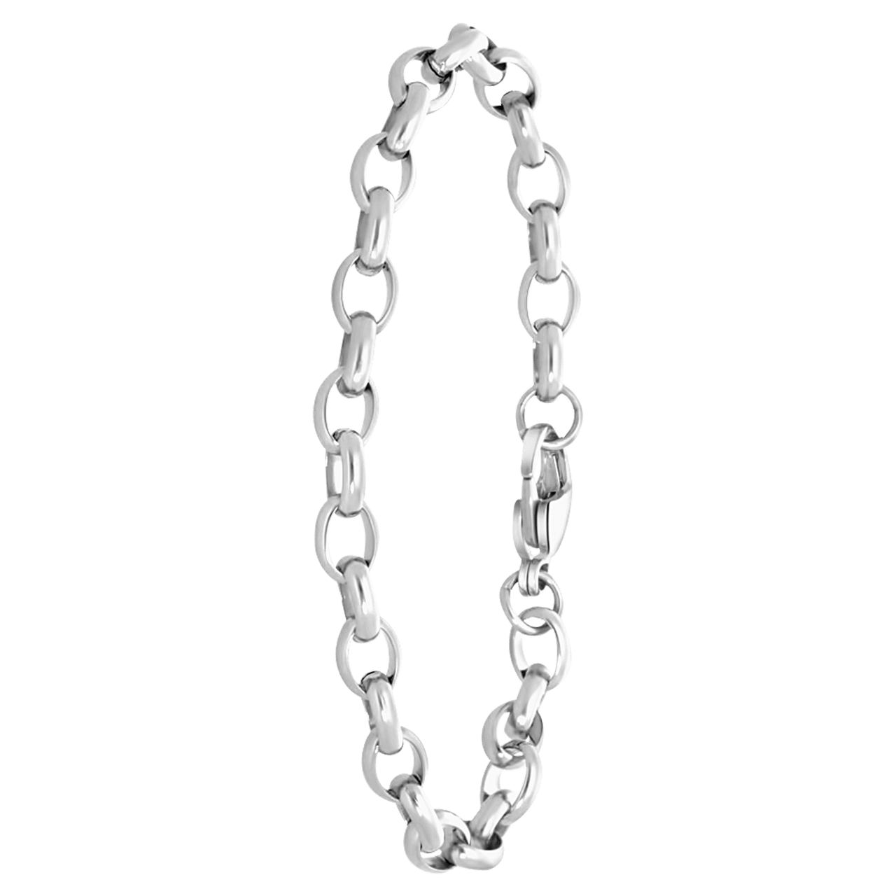 Stainless steel armband Blanche