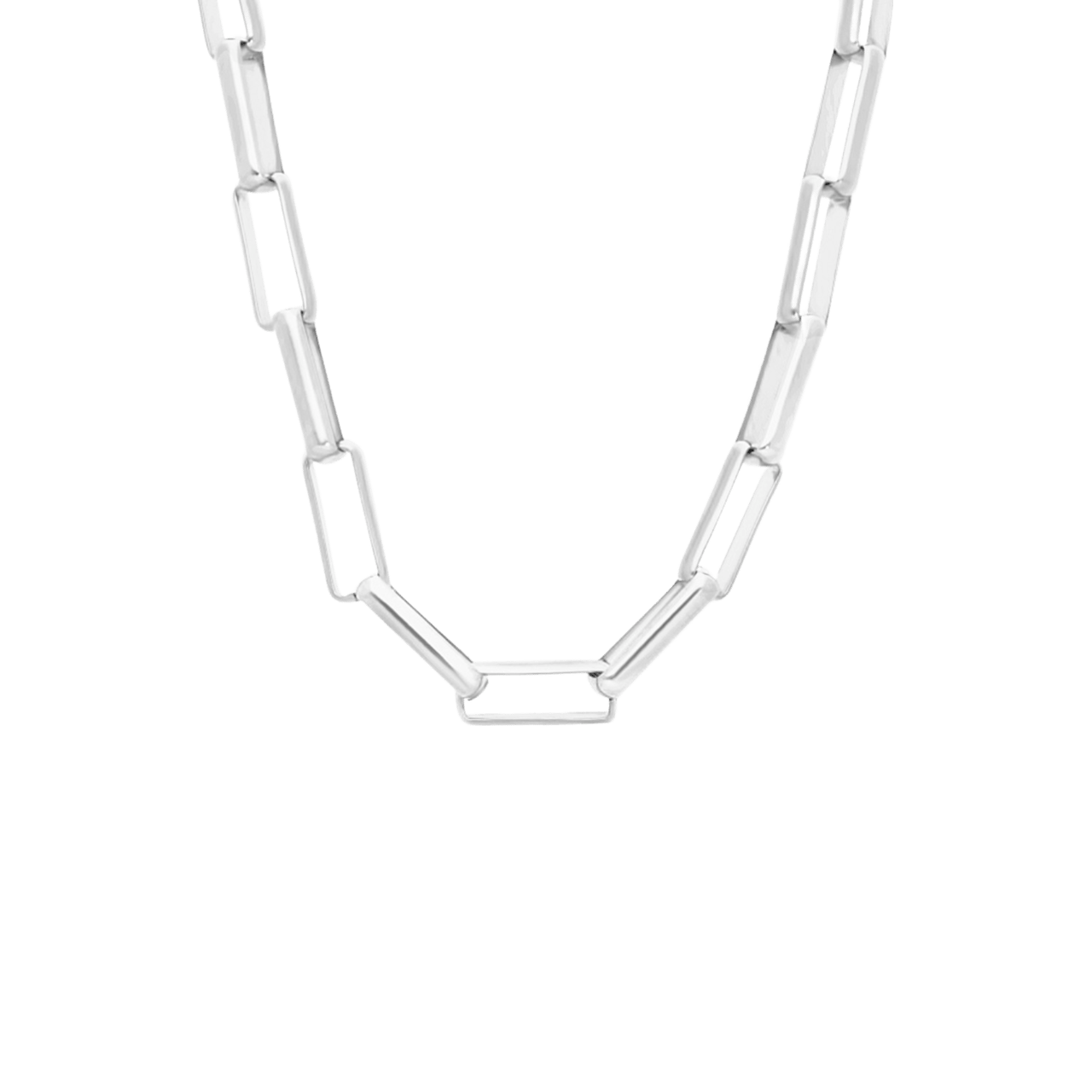 Stainless steel ketting Oriane