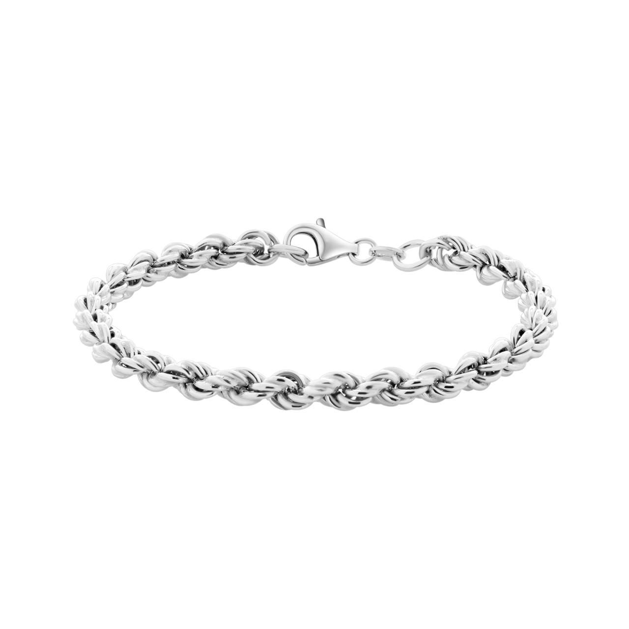 Kordelarmband, 925 Silber