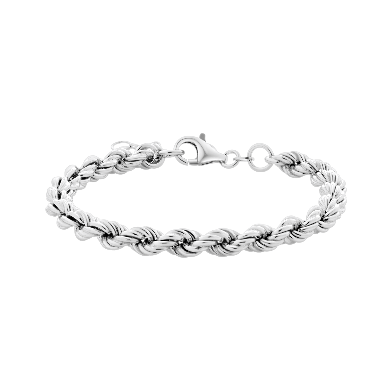 Kordelarmband, 925 Silber
