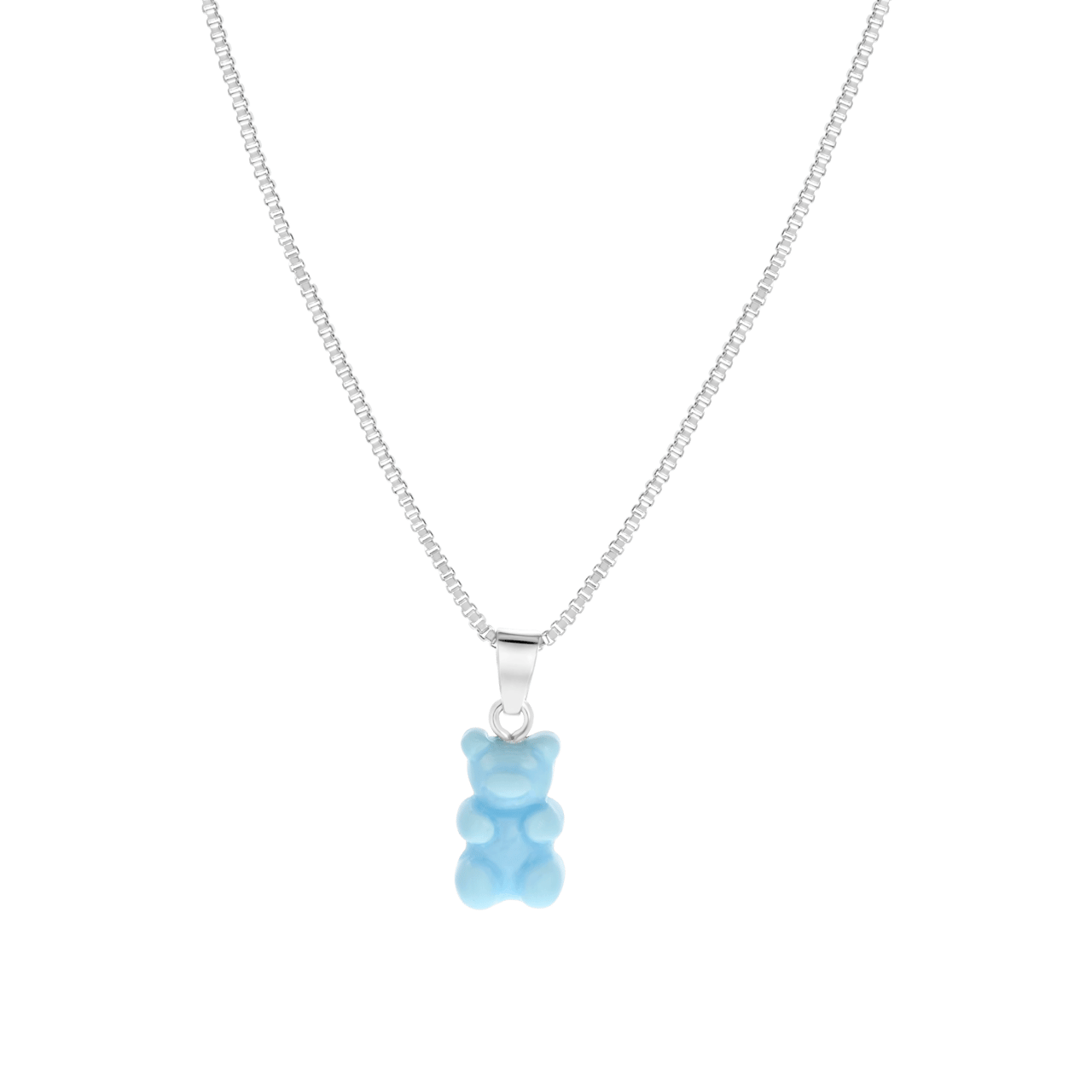 Bijoux zilverkleurige ketting met hanger voor dames