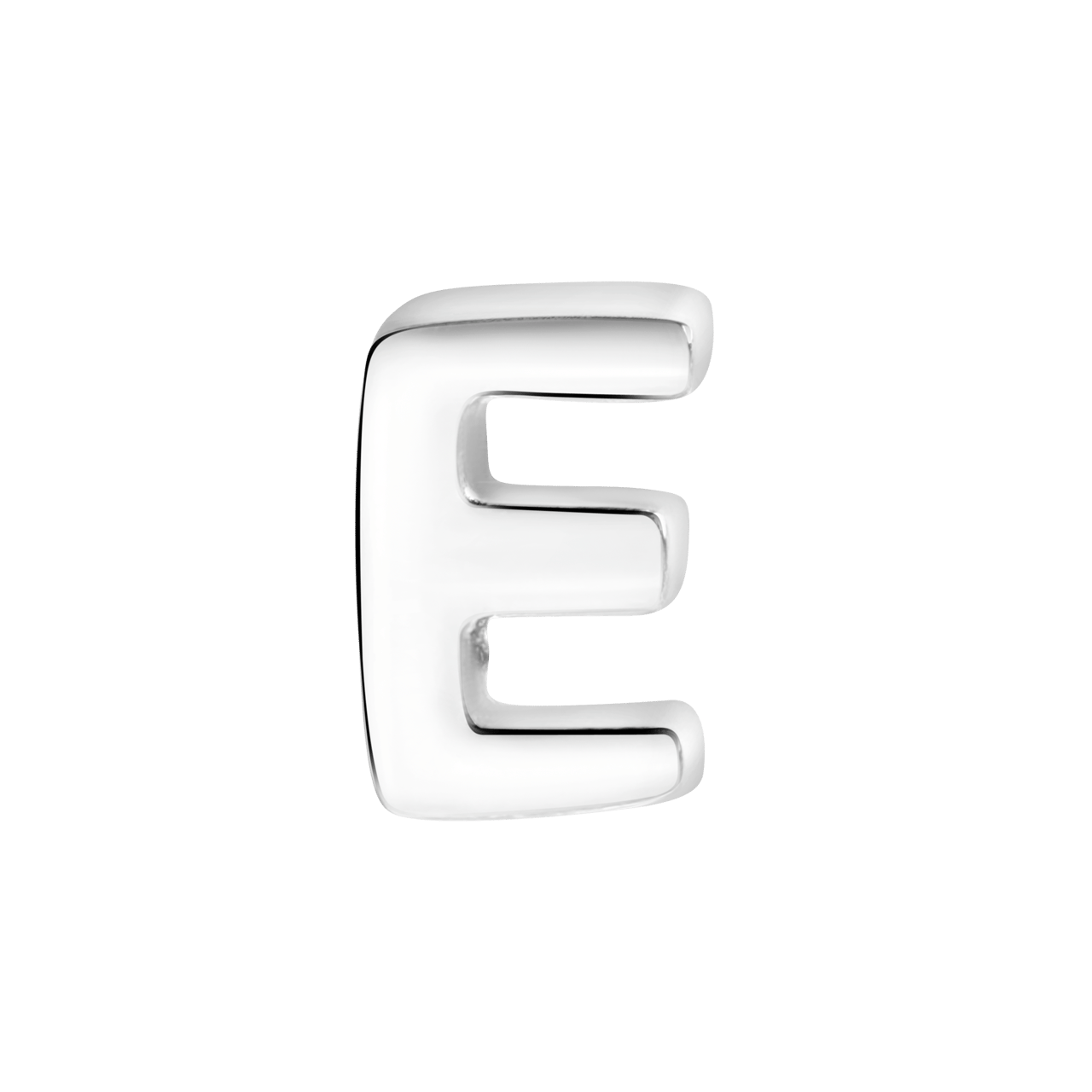 Gerecycled stalen charm letter