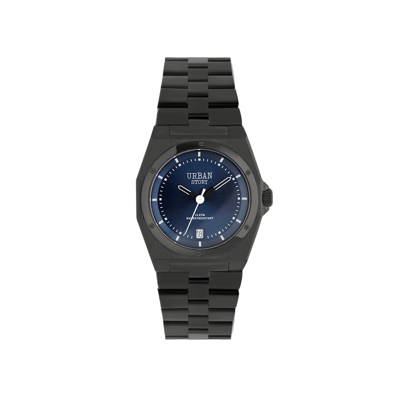 Urban Story Heren Horloge Zwart
