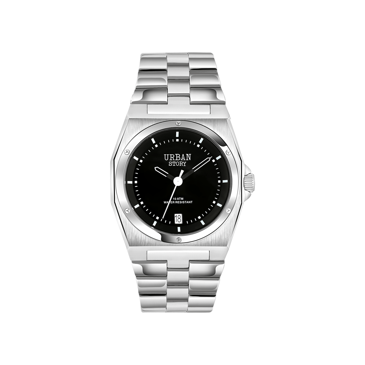 Urban Story Armbanduhr mit Edelstahlarmband