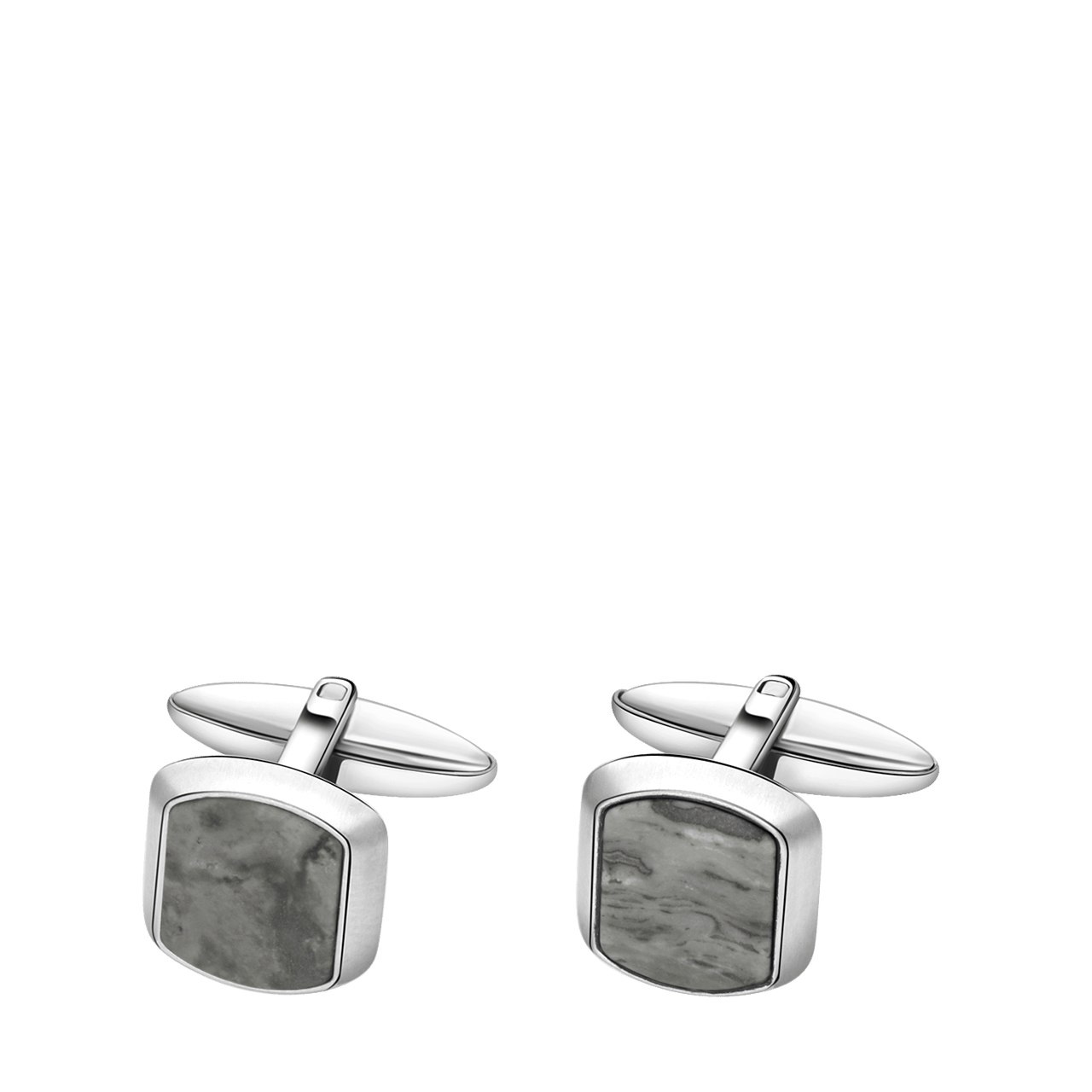 Gerecycleerd stalen manchetknopen picasso jasper