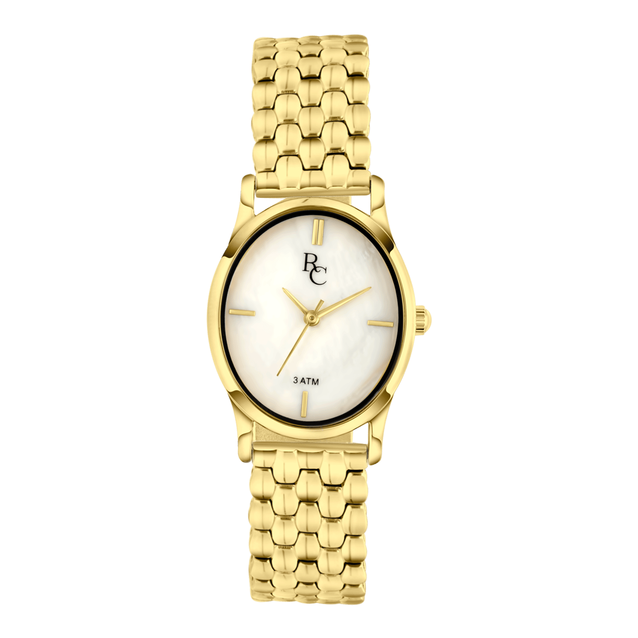 Regal Collection dames horloge met een stalen band