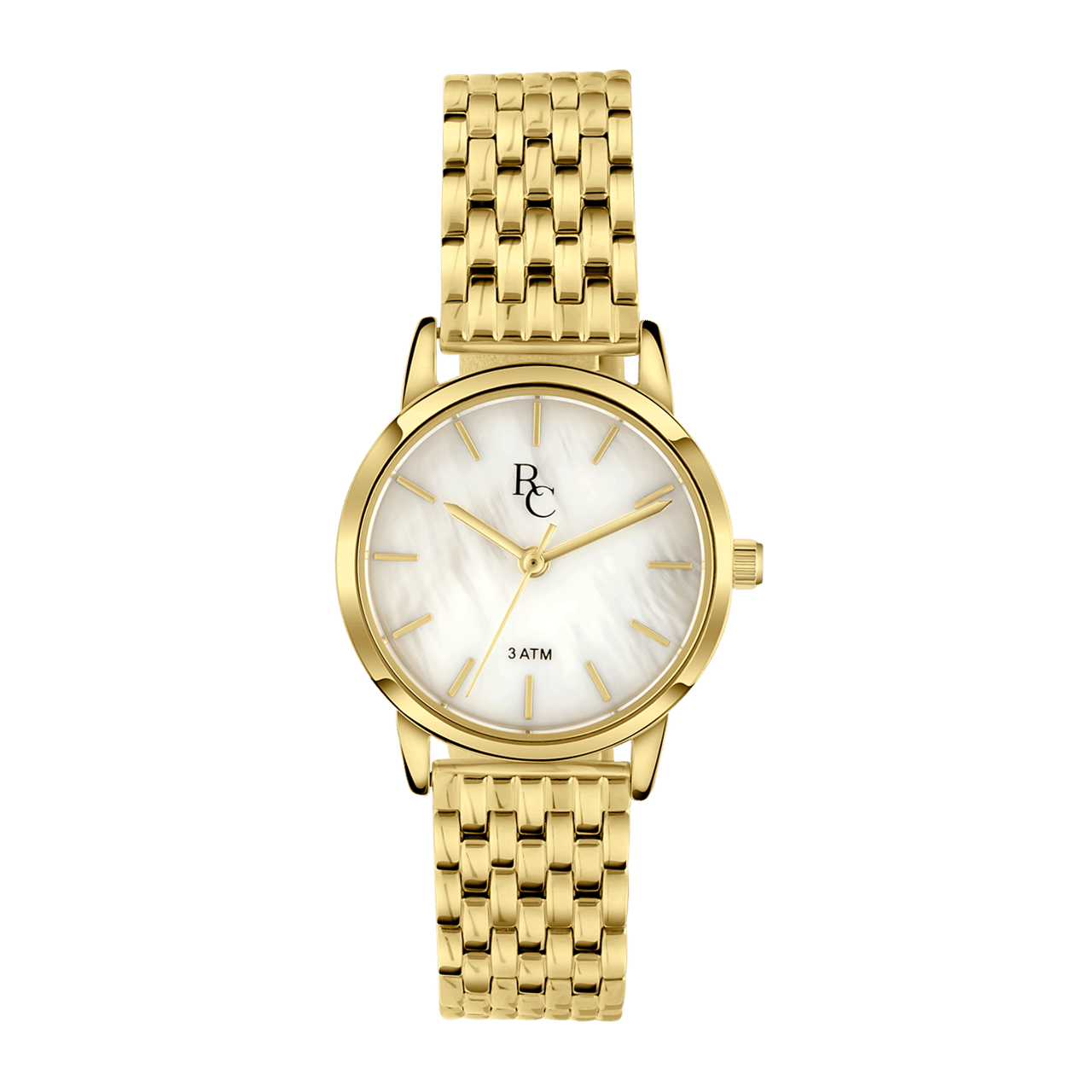 Regal Collection Damenarmbanduhr mit Edelstahl-Armband