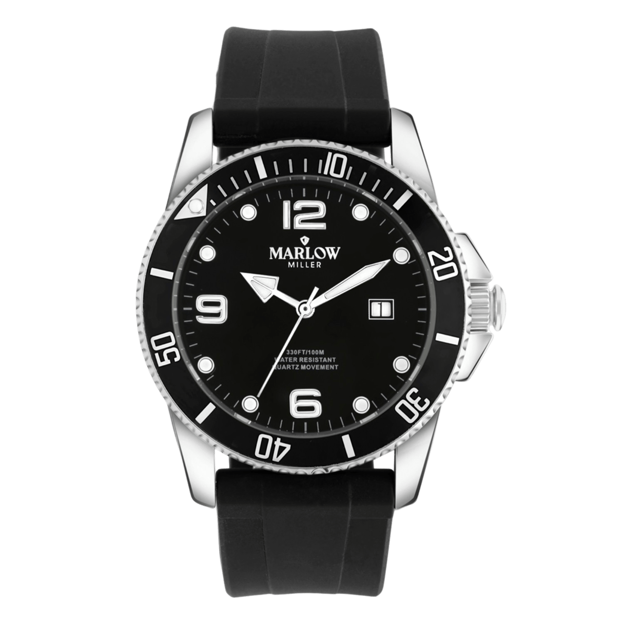 Marlow Miller horloge met rubberen band