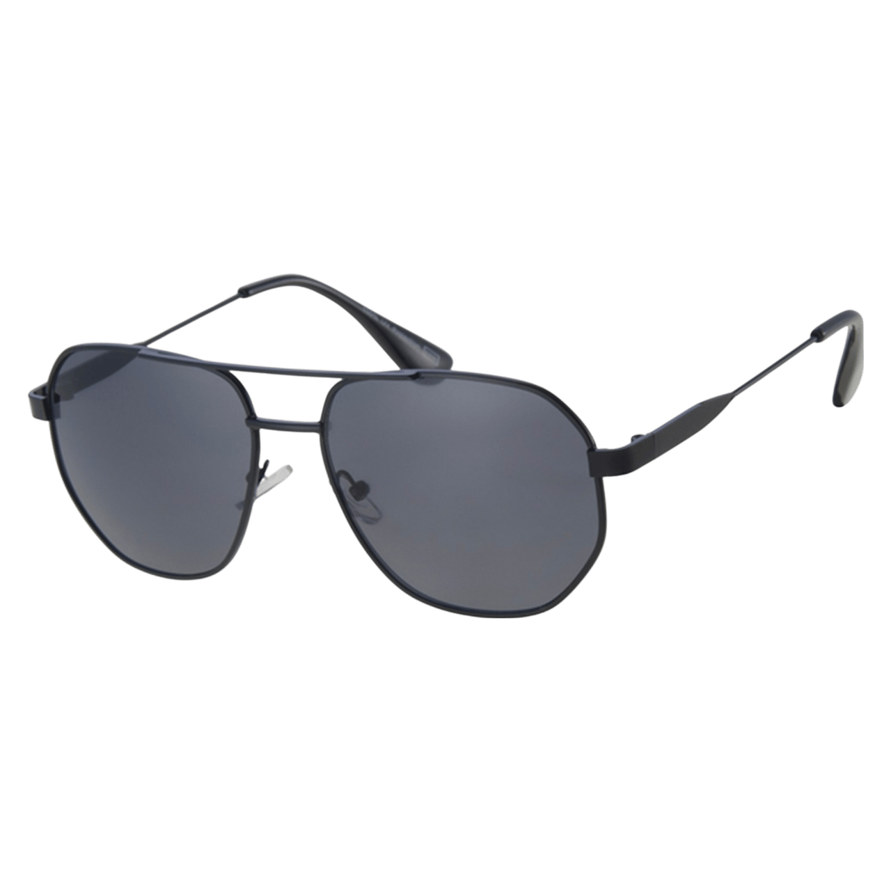 Sonnenbrille mit schwarzem Gestell