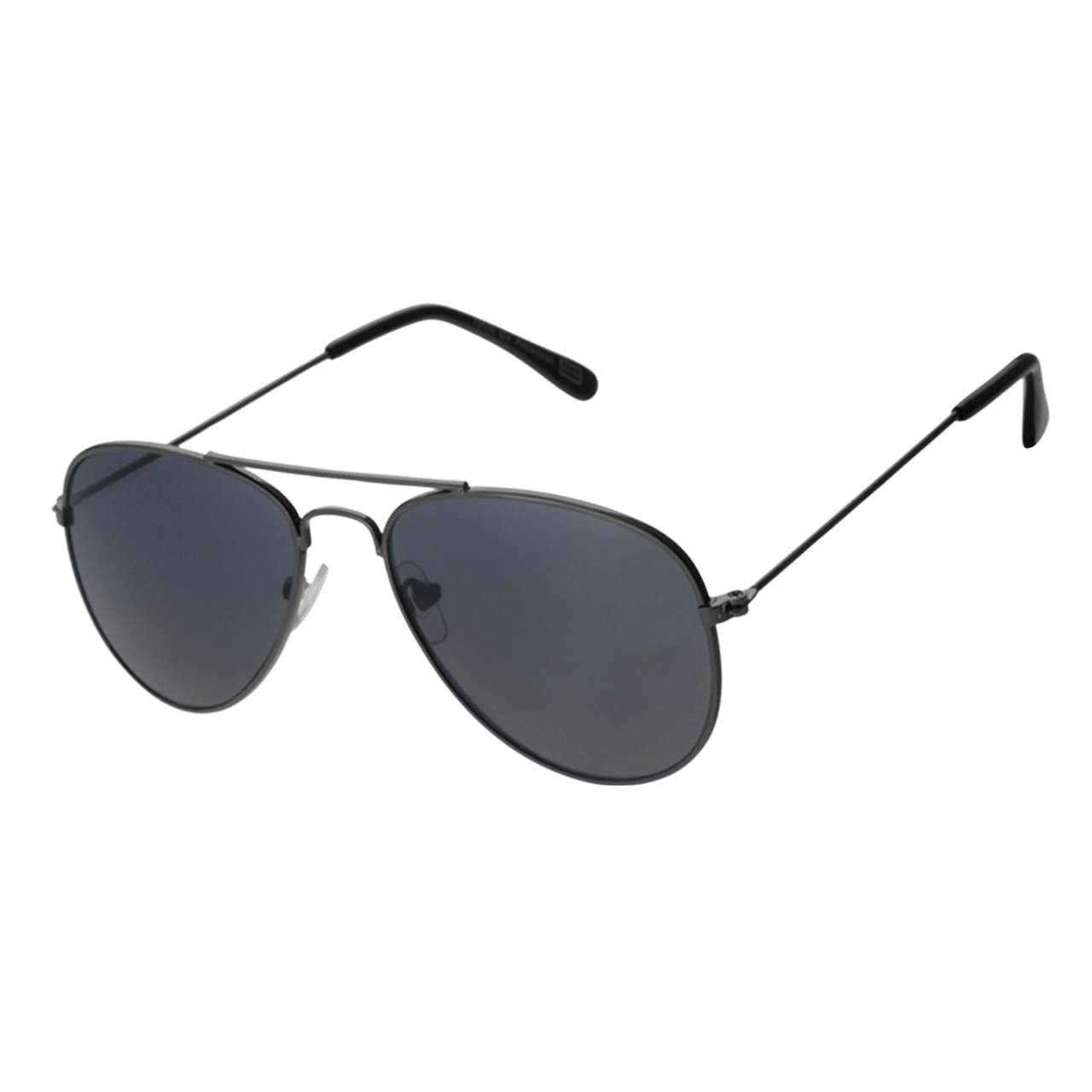 Sonnenbrille für Kinder mit schwarzem Gestell