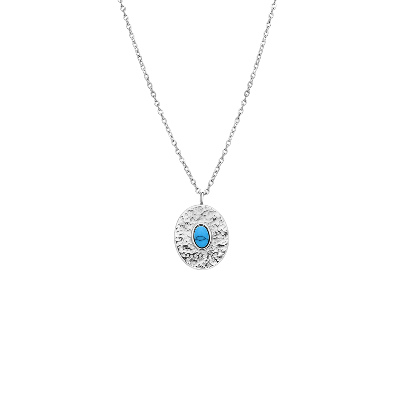 Stainless steel ketting met hanger