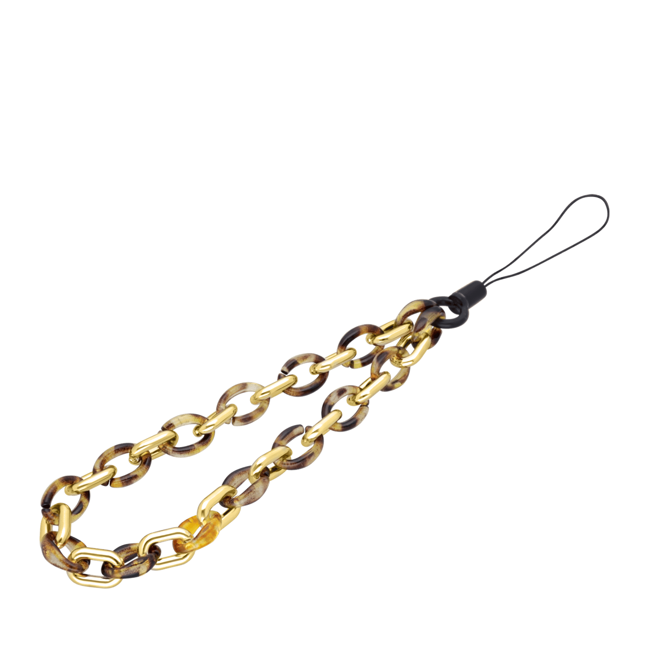 Bijoux telefoonkoord bruin voor dames