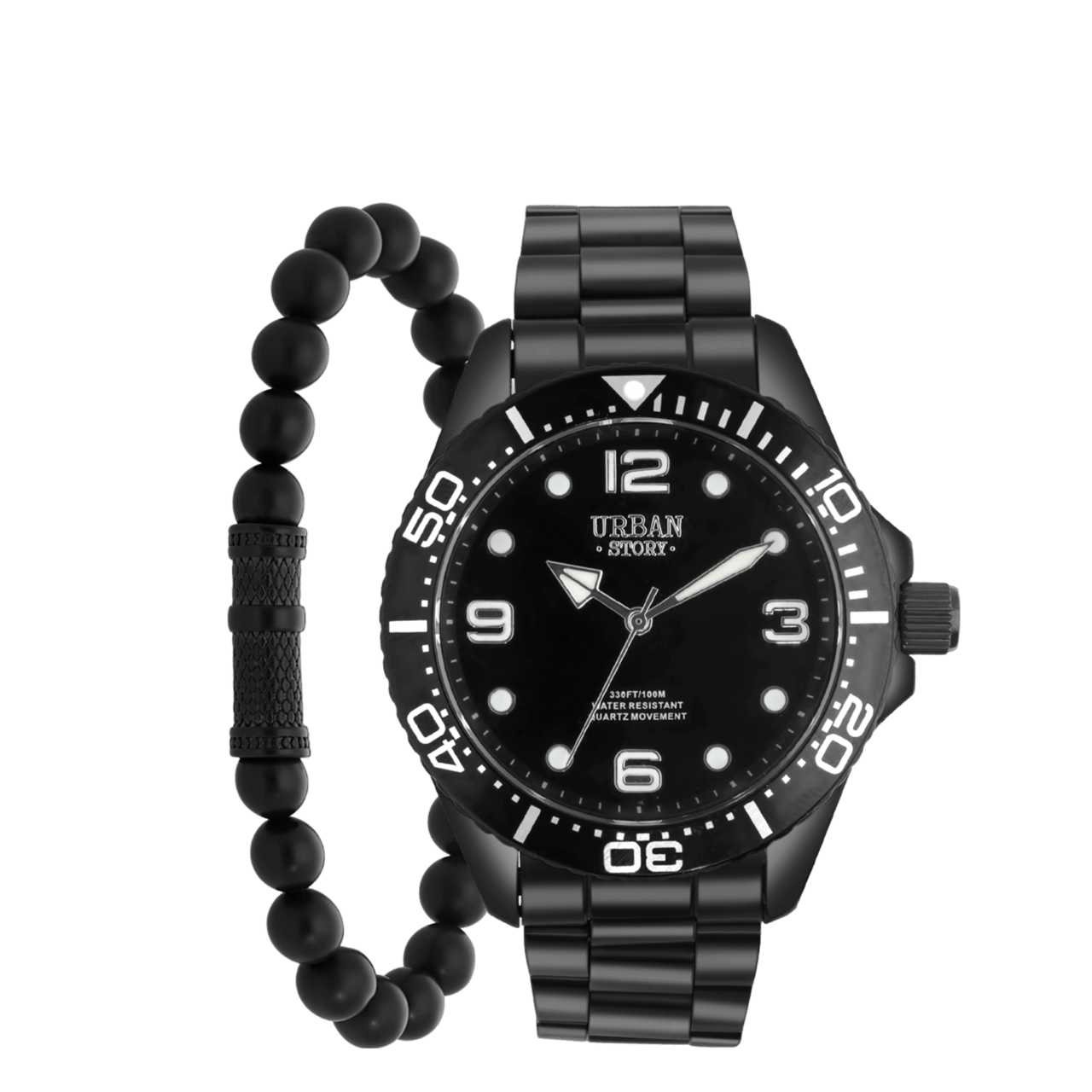 Urban Story Geschenkset mit Achat-Armband