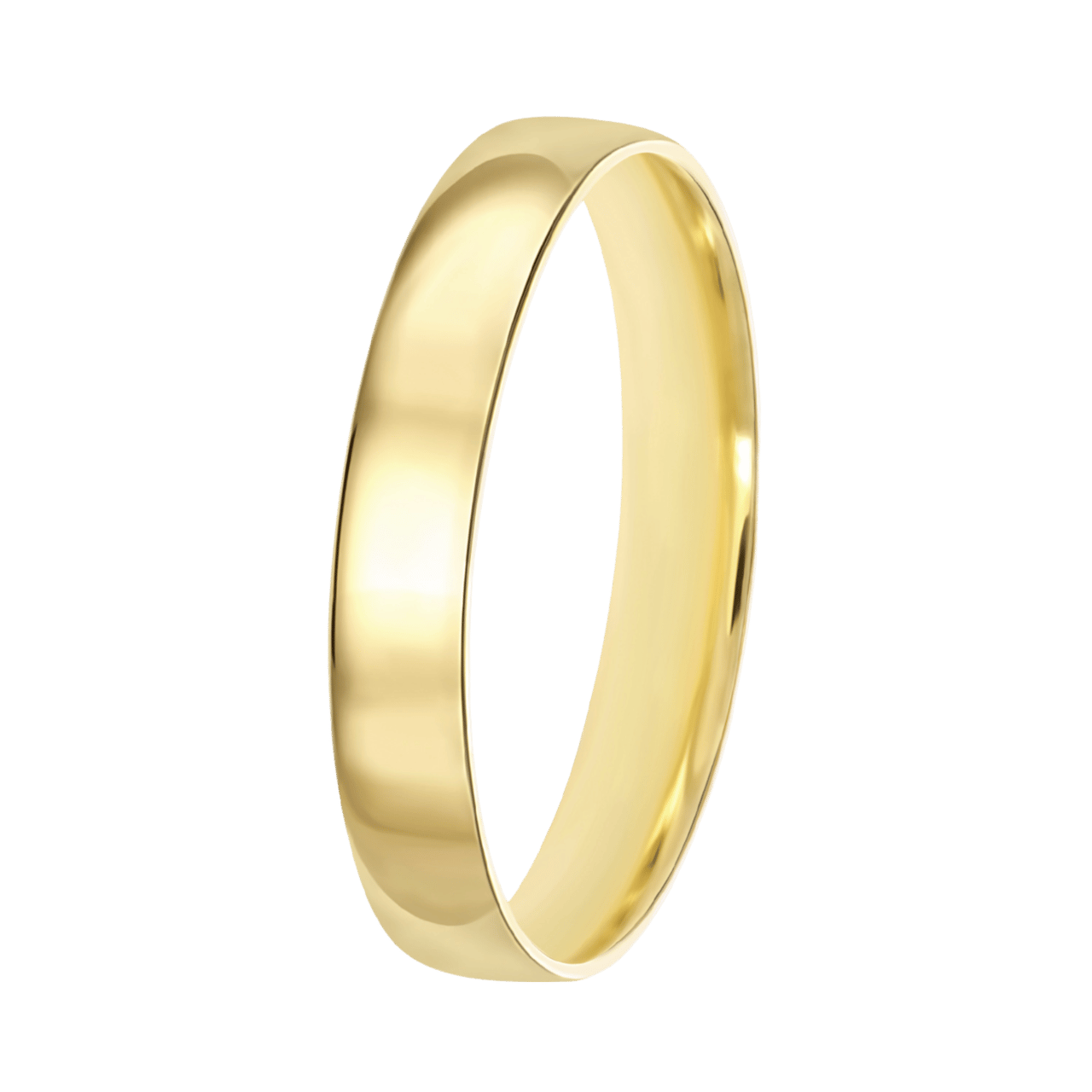 Trauring für Damen, 585 Gelbgold, 4 mm, Mayra TW 452