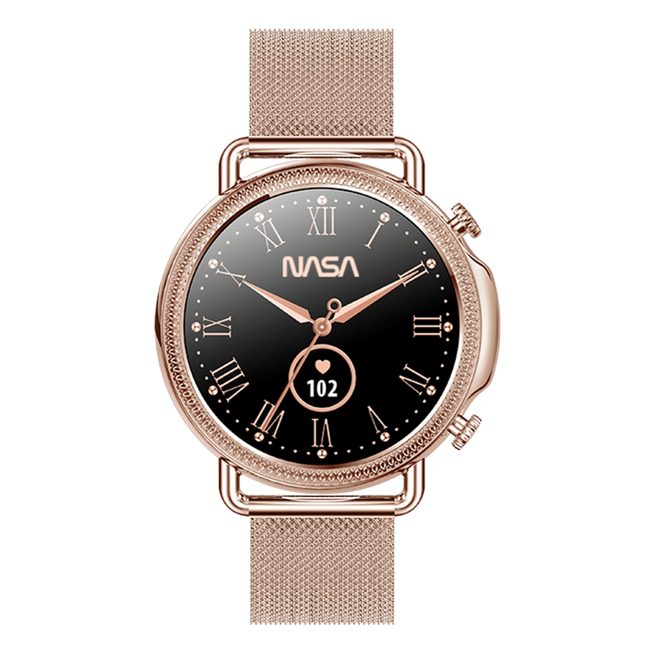 Nasa Smartwatch Digitaal Dames Horloge Rosekleurig BNA30109-005